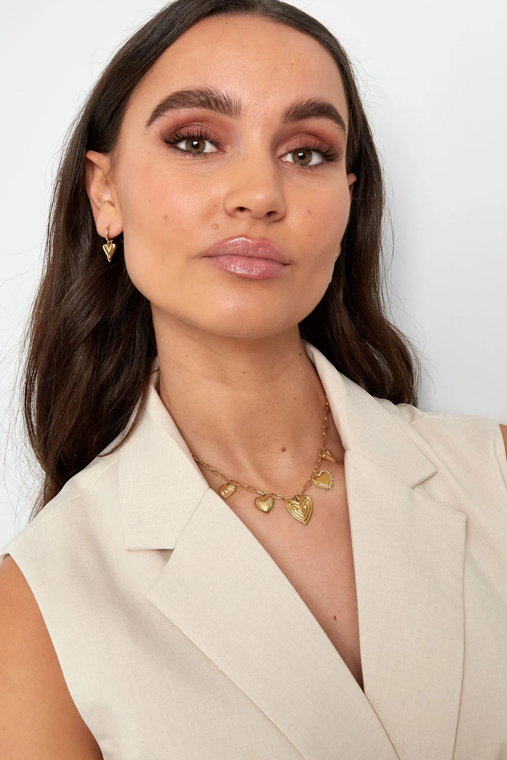 Bedelketting Hearts For The Win