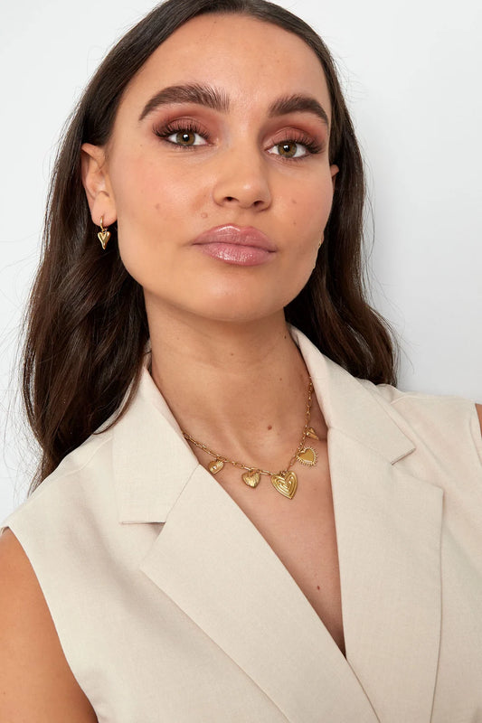 Bedelketting Hearts For The Win