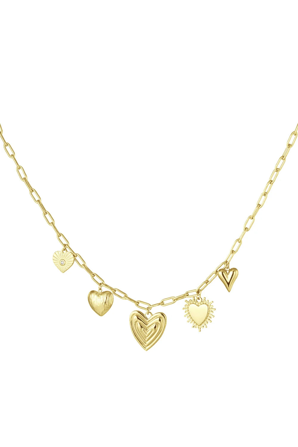 Bedelketting Hearts For The Win