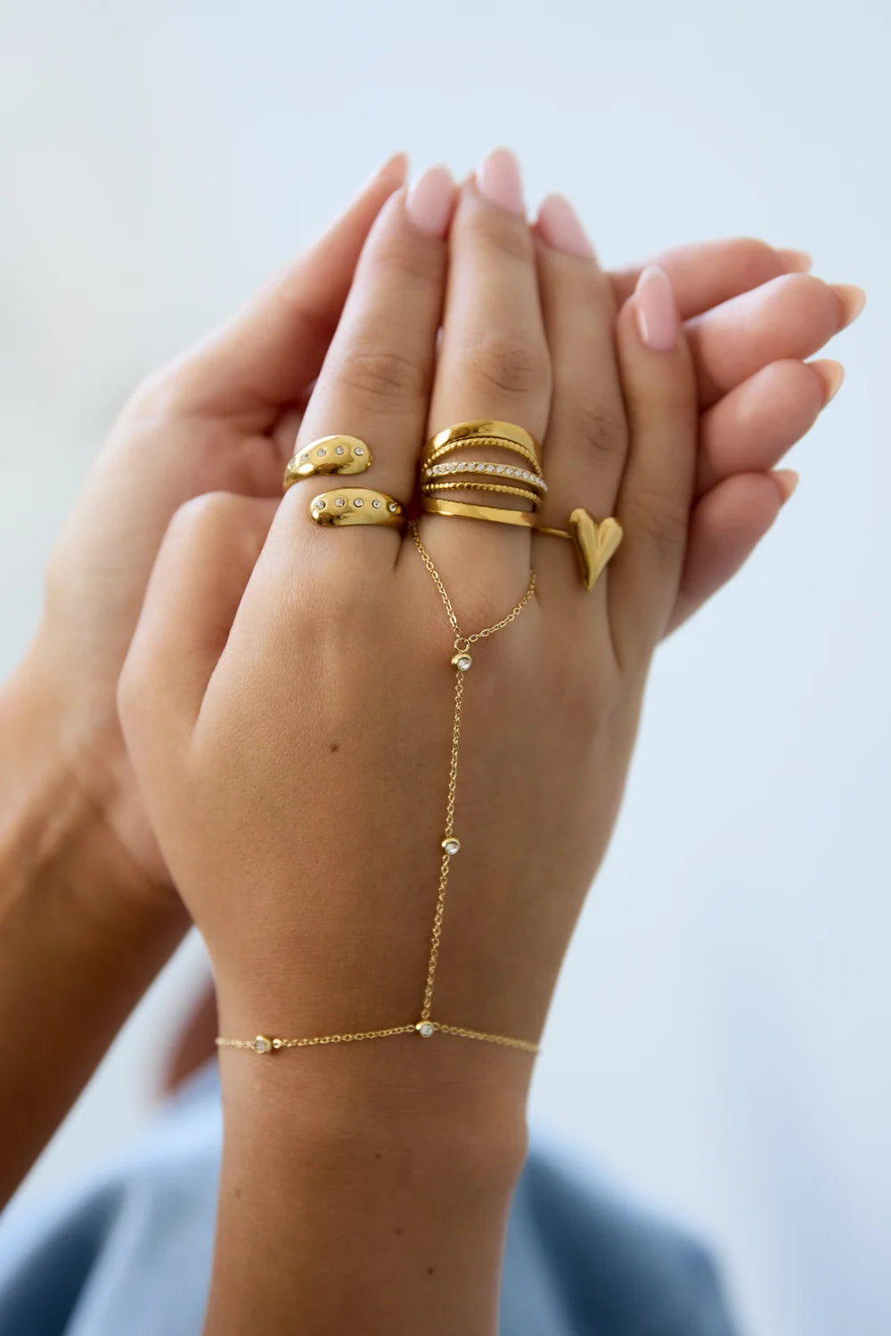 Handchain steentjes