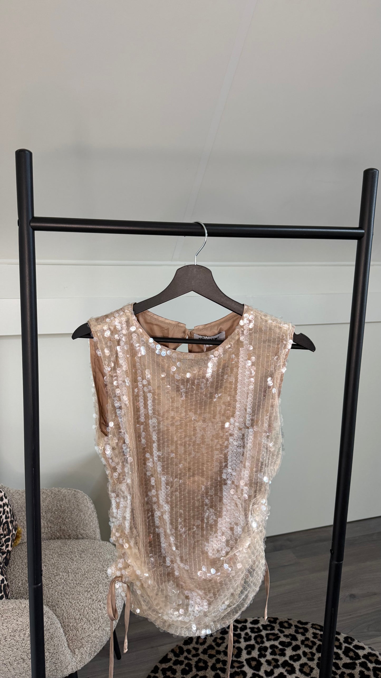 Pailetten top