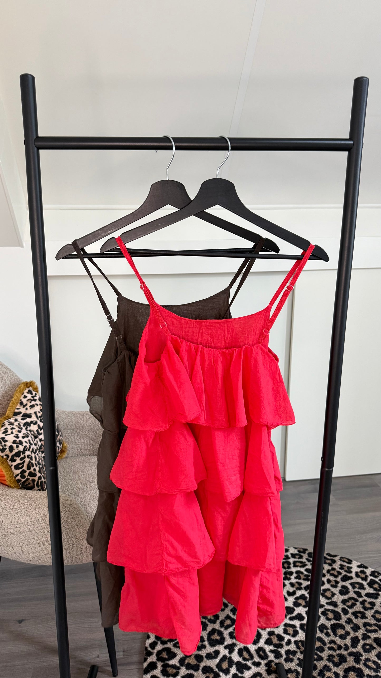 Ruffle jurk