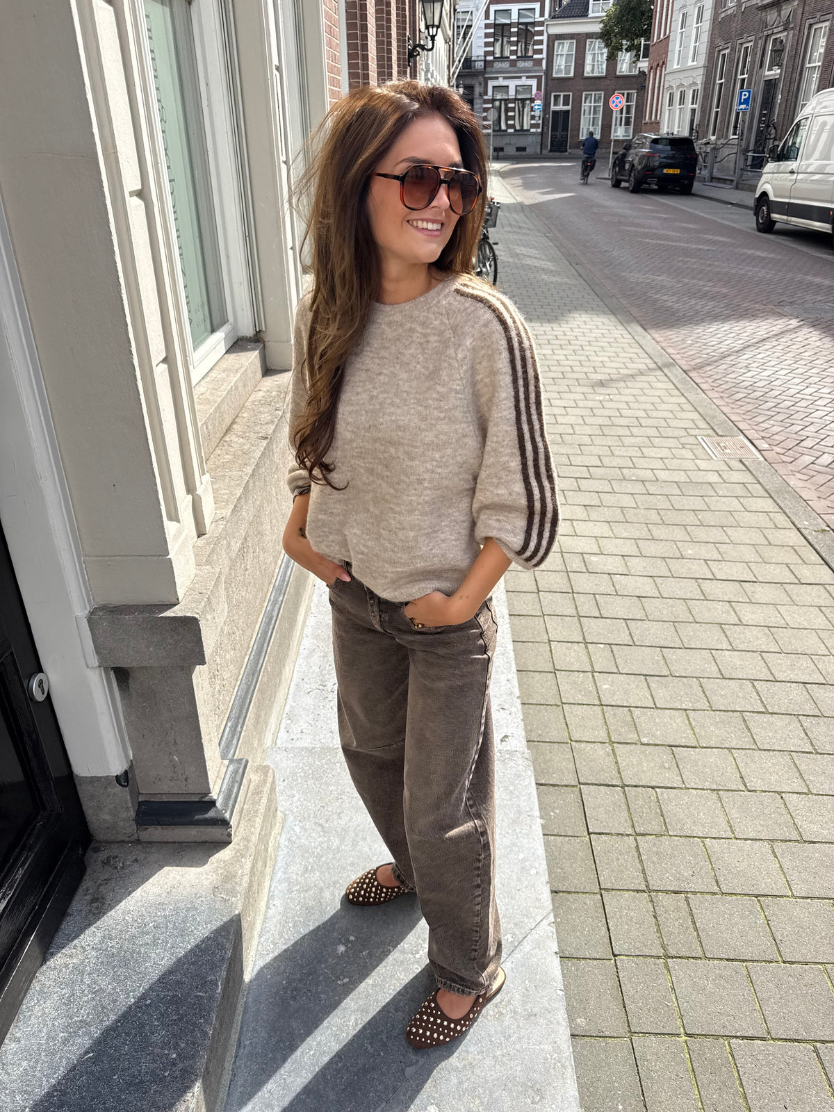 Stripe knit