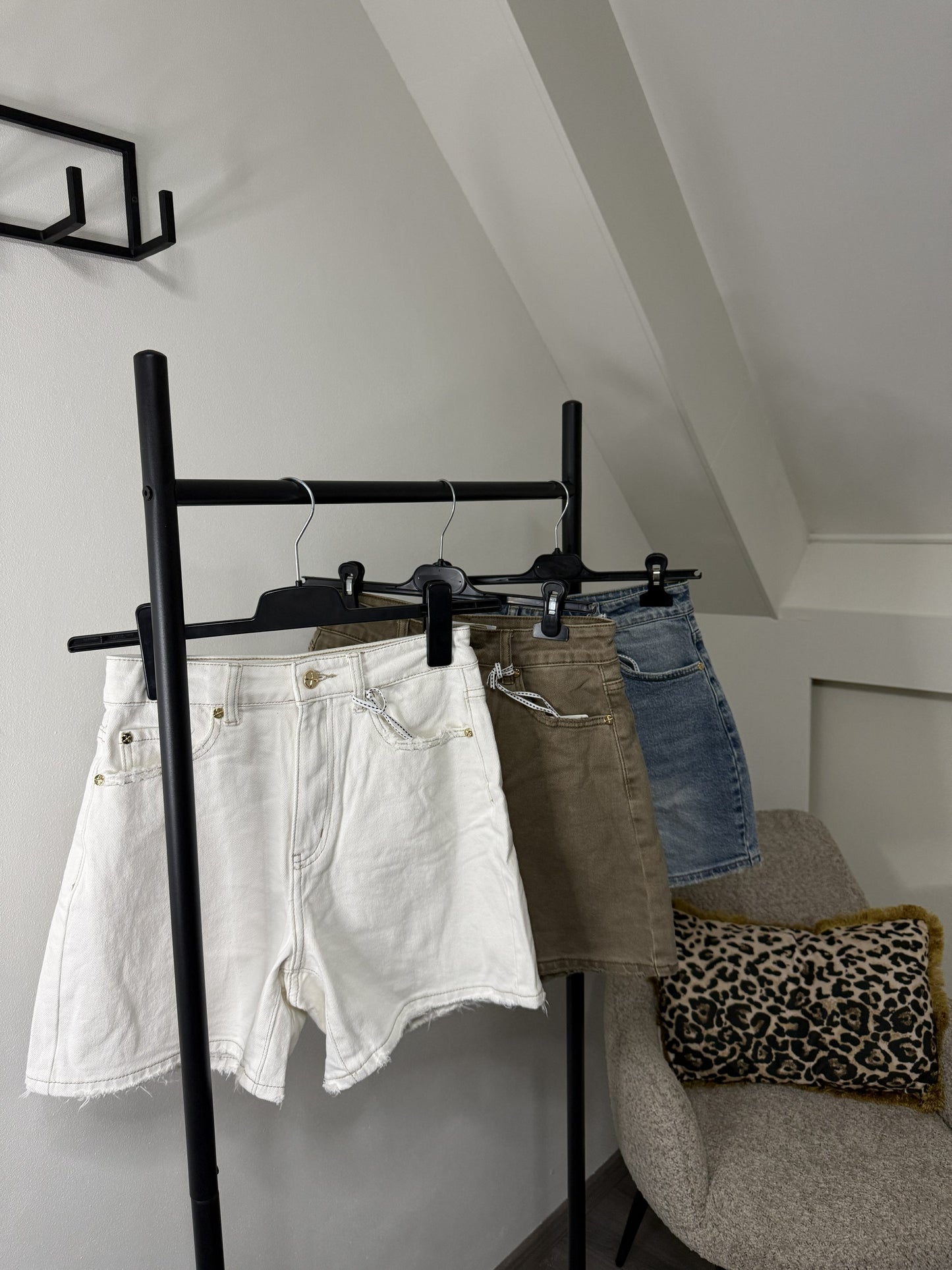 Jort Korte Broek Spijker/Bruin/Wit