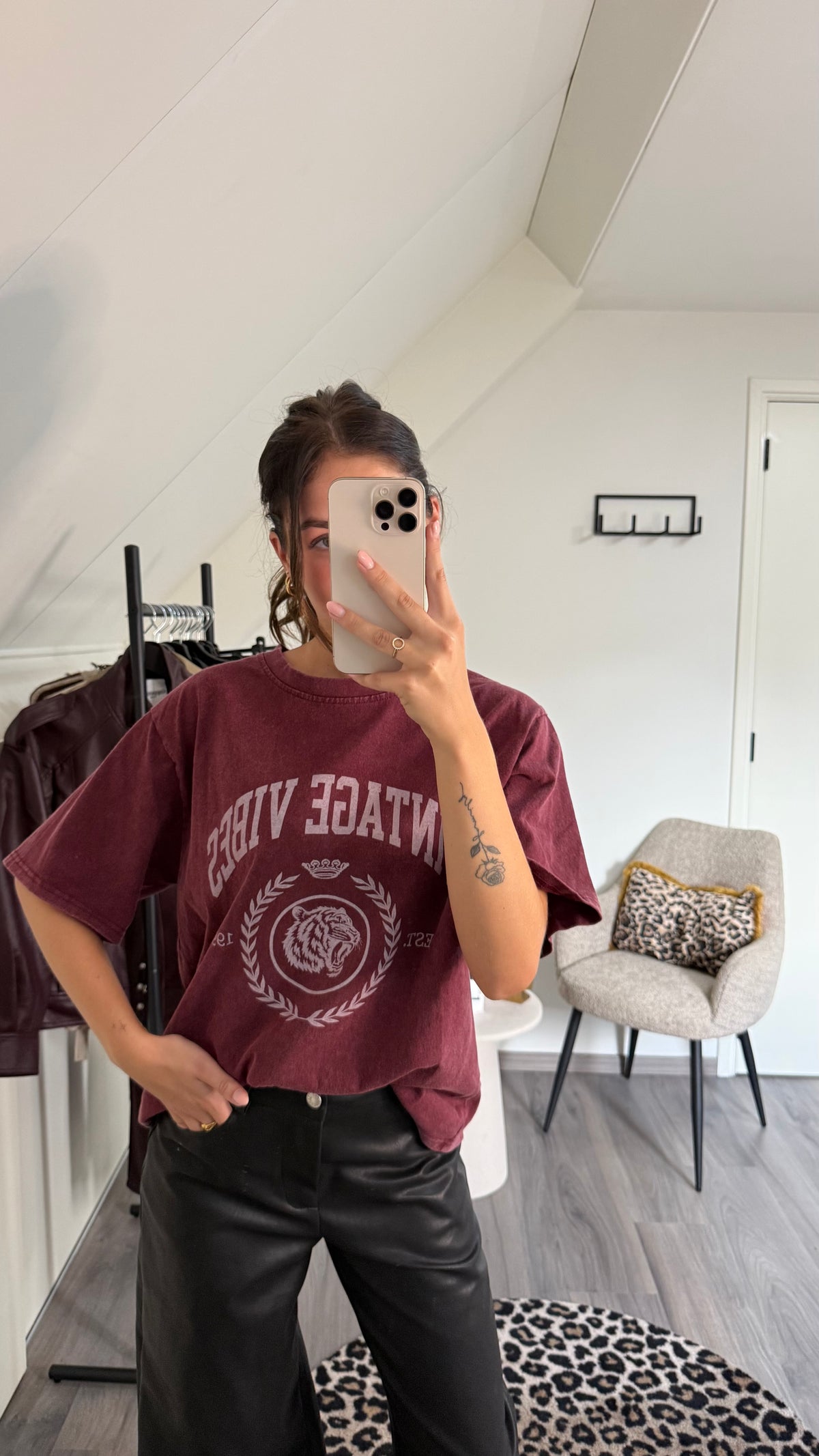 T-Shirt bordeaux