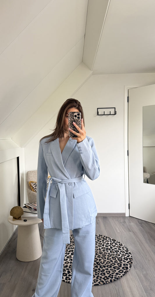 Icy Blue Suit