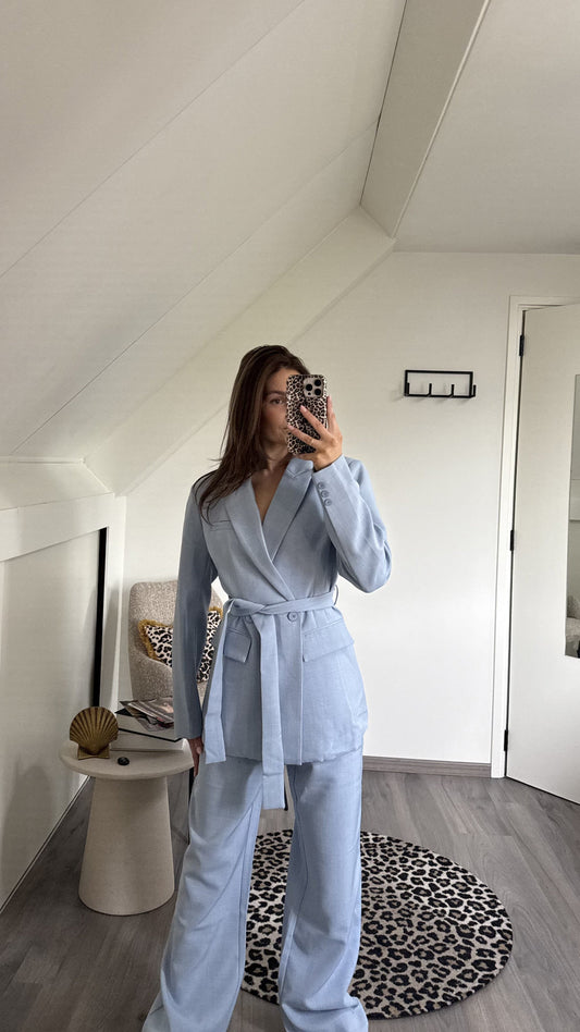 Icy Blue Suit