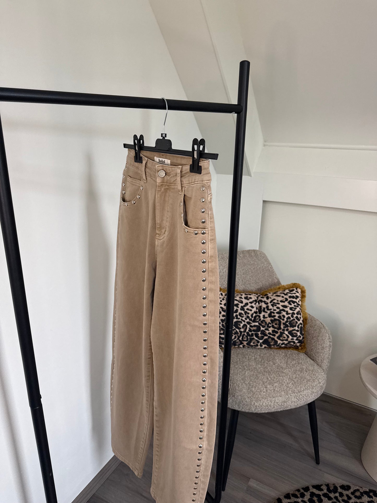 Bruine Studs Broek